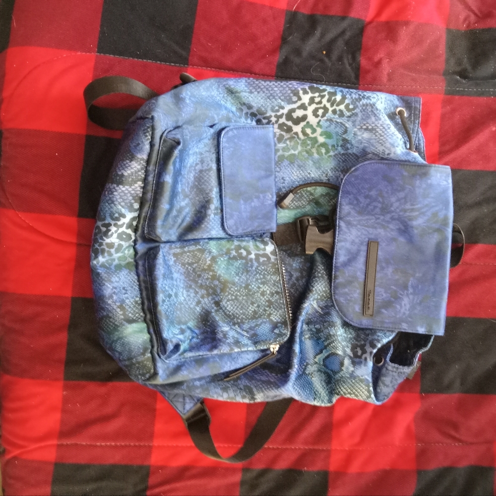 Blue backpack